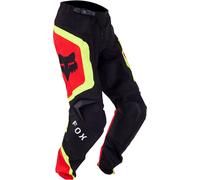 FOX 180 Ballast Pantalon de motocross, noir/rouge, Taille 26