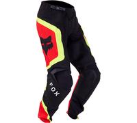 FOX 180 Ballast Pantalon de motocross, noir/rouge, Taille 30
