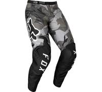 FOX 180 BNKR Pantalon de motocross, Camouflage noir, Taille 28