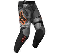 FOX 180 Bnkr Pantalon de motocross pour jeunes, gris foncé/camouflage, 26