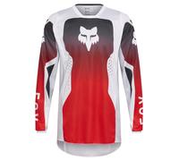 FOX 180 Bouclier Maillot MX Rouge/Blanc L homme