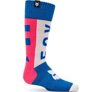 FOX 180 Collect Chaussettes de motocross pour jeunes, rose-bleu, taille S