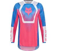 FOX 180 COLLECT Jersey blau-pink XS