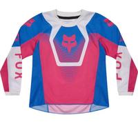 FOX 180 COLLECT Kinder Jersey blau-pink KS