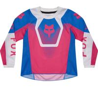 FOX 180 Collect Maillot de motocross enfant, rose/bleu, Taille K-M