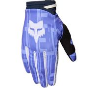 FOX 180 Diffuse Special Edition Gants de motocross jeunesse, Violet/Blanc, Taille YM