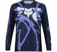 FOX 180 Diffuse Special Edition Maillot de motocross jeunesse, bleu/violet, Taille YXL