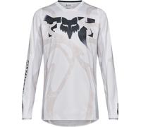 FOX 180 Diffuse Special Edition Maillot Motocross, Blanc/Noir, Taille M
