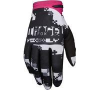 FOX 180 Digi Image Gants de motocross, noir-rose, taille XL pour homme