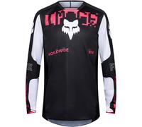 FOX 180 Digi Image Maillot de motocross, noir/rose, Taille XXL