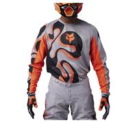 Fox Racing Mx 180 Emotion Long Sleeve Jersey Gris XL Homme