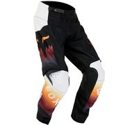 FOX 180 Flora Pantalon de motocross, Noir/Blanc, Taille 26