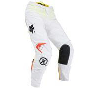 FOX 180 Hello Future Special Edition Pantalons de motocross, blanc, taille 34 pour homme