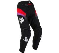 FOX 180 Honda 2023 Pantalon de motocross, noir/rouge, Taille 28