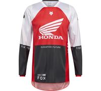 Maillot Cross FOX 180 Honda Rouge fluorescentL Rouge fluorescent