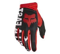 FOX 180 Illmatik Gants de Motocross (Noir/Rouge,2XL)