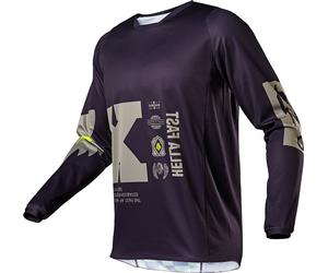 FOX 180 Illmatik Maillot motocross, violet/jaune, Taille XS