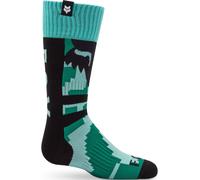 FOX 180 Kairos Chaussettes de motocross pour jeunes, turquoise, Taille YL