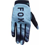 FOX 180 Kairos Gants de motocross pour jeunes, noir-bleu, taille M