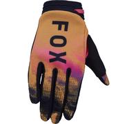 FOX 180 Kairos Gants de motocross pour jeunes, noir-orange, taille L