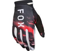 FOX 180 Kairos Gants de motocross, noir-blanc-rouge, taille L pour homme