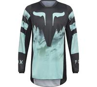 FOX 180 Kairos Maillot de motocross, bleu, taille S pour homme