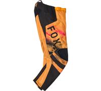 FOX 180 Kairos Pantalons de motocross pour jeunes, Orange/Noir, Taille 26