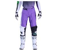FOX 180 Kawasaki Pantalon de cross Mauve/Blanc 34 homme