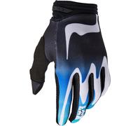 FOX 180 Kozmik Gants de motocross, Noir/Blanc, Taille XL