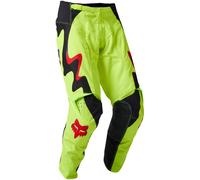 FOX 180 Kozmik Pantalon de motocross, jaune, taille 32 pour homme