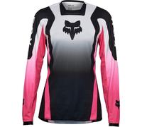 FOX 180 Lean Maillot de motocross femme, noir/rose, Taille M