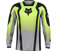 FOX 180 Lean Maillot de motocross, jaune, taille S pour homme