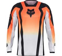 FOX 180 Lean Maillot de motocross, orange, taille L pour homme