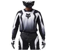 FOX 180 Lean Maillot MX Noir/Blanc XL homme