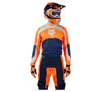 FOX 180 Nitro Maillot MX Orange/Bleu/Gris L homme
