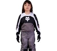 FOX 180 Nitro Pantalon de motocross pour les jeunes, noir-gris, taille XL