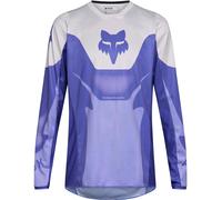 FOX 180 Noble Maillot Motocross, Violet/Blanc, Taille XS