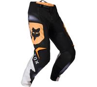 FOX 180 Noble Pantalon de motocross, Noir/Blanc/Orange, Taille 28