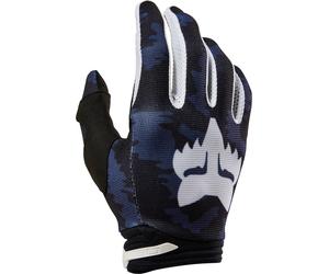 FOX 180 Nuklr Gants de motocross, bleu, taille S pour homme