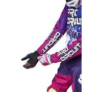 FOX 180 Pro Circuit Gants de motocross, Violet, Taille 2XL