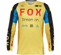 Fox 180 Race Spec Blouse Unisexe pour Adulte Jaune pâle Taille S