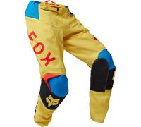 FOX 180 Race Spec Motocross Pantalon, jaune/bleu, Taille 30