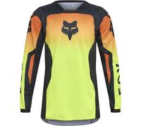 Fox Racing Youth 180 Shield Maillot motocross - Jaune fluo - Taille M