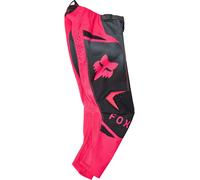 FOX 180 Shield Pantalons de motocross pour filles, noir/rose, Taille 26