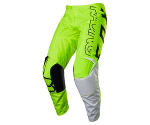 FOX 180 Skew Pantalon Cross Jaune/Blanc 28 homme