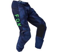 FOX 180 Taunt Pantalons de motocross, bleu, taille 32 pour homme