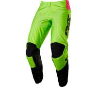 FOX 180 Venin Pantalon Motocross, noir-vert, taille 30 pour homme