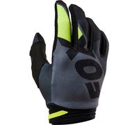 FOX 180 Xpozr Gants de motocross, noir/jaune, Taille M