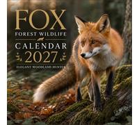 Fox 2027 Calendar 12 Month: Wild Animals Planner