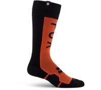 FOX 360 Divider Motocross Chaussettes, noir-orange, taille M pour homme